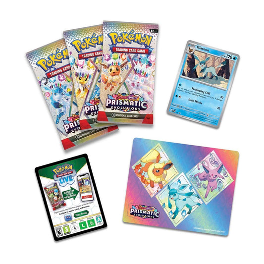 Pokémon TCG: Scarlet & Violet-Prismatic Evolutions Tech Sticker Collection (Glaceon)
