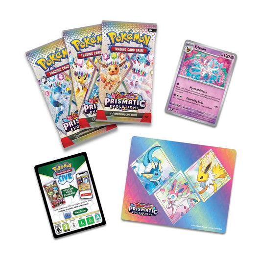 Pokémon TCG: Scarlet & Violet-Prismatic Evolutions Tech Sticker Collection (Sylveon)